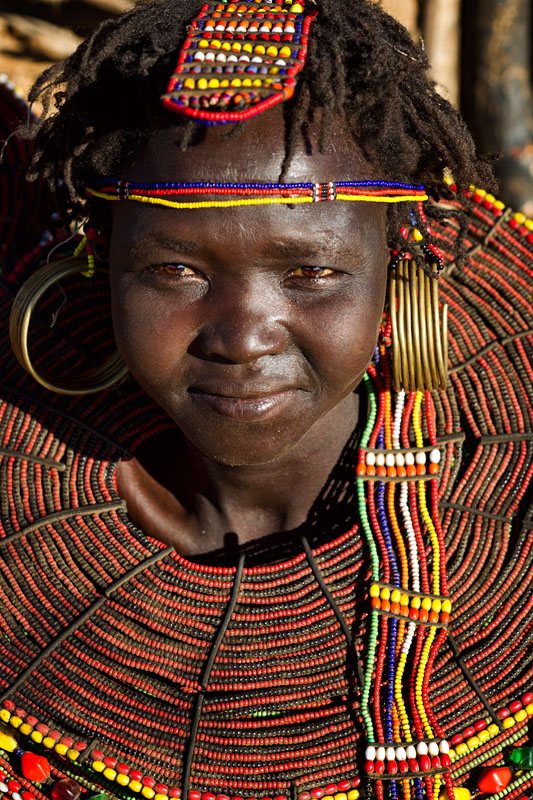 121a. Girl from the Pokot tribe   Kenya